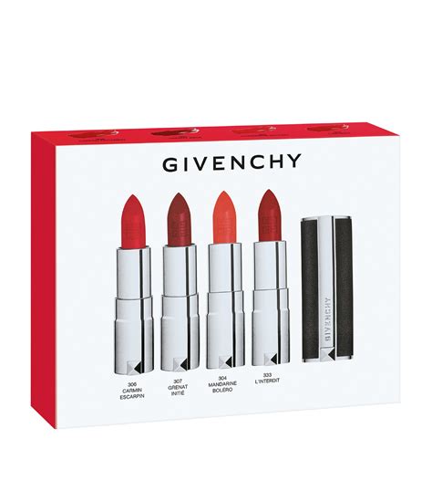 givenchy gifts for her|Givenchy lipstick gift set.